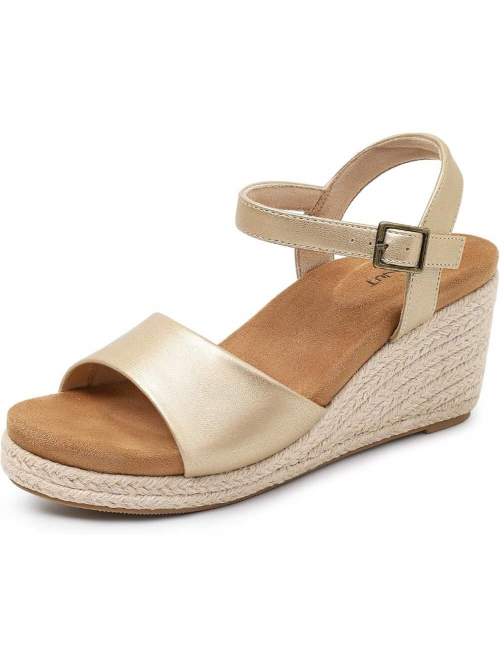 Stylish Women's Wedge Espadrille Sandals - Comfortable Platform Summer Shoes